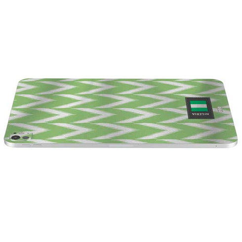 Nigeria Soccer Flag iPad Pro 13in M4 (2024) Skin